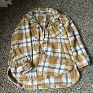 Super cute oversized shacket